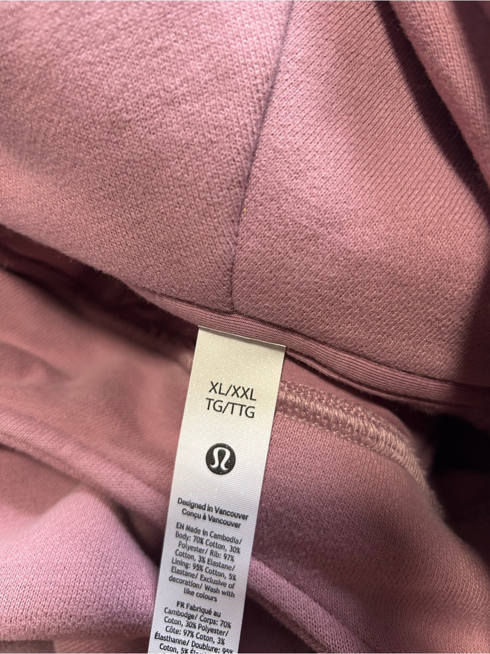 lululemon Scuba Hoodie, split side - Picture 4 of 4